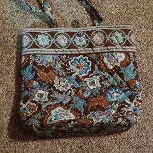 Vera Bradley Java Blue Tote Bag